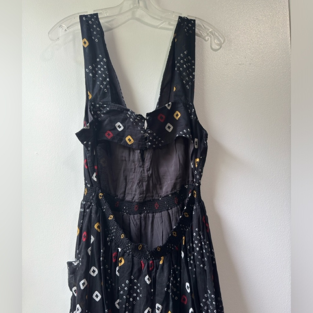 Free People Batiste Pocketful Of Wildflowers Dress Size L - Picture 10 of 16